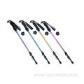 Ultralight Titanium Stretchable Trekking Poles For Hiking